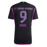 Bayern Munich Harry Kane #9 Vonkajší futbalový dres 2023-24 Krátky Rukáv